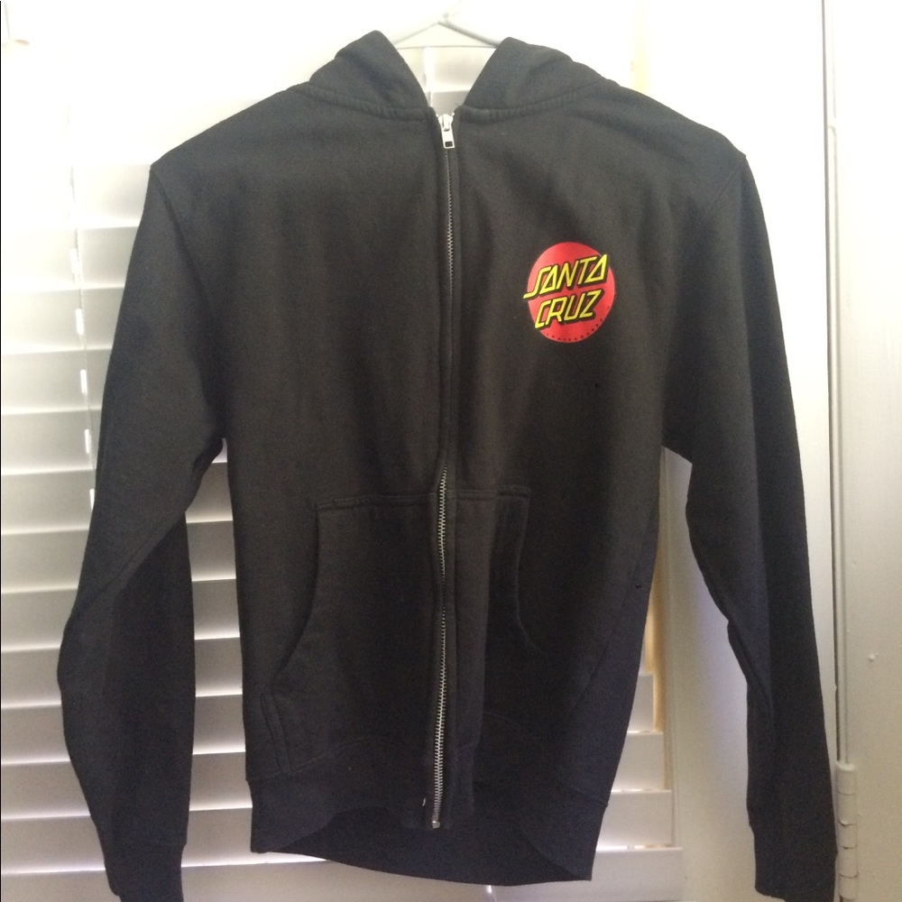 Santa Cruz kids zip up jacket